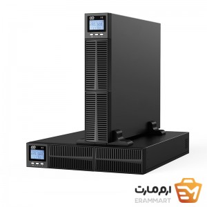 یو پی اس رک مونت 2 کاوا باتری خارجی آنلاین تک فاز