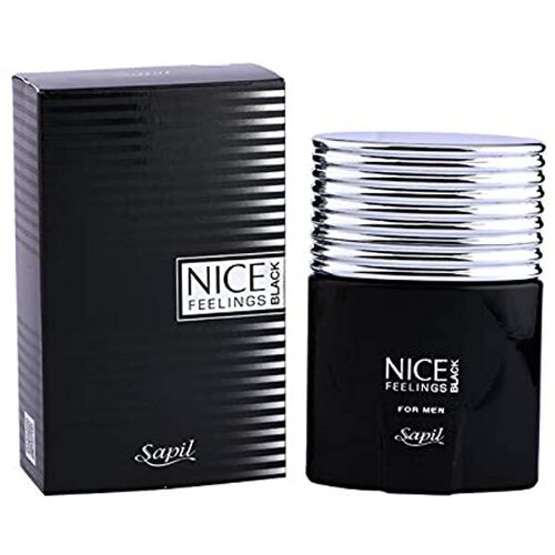 ادکلن ساپیل نایس فیلینگز بلک مردانه ادو تویلت-Sapil Nice Feelings Black edt for men EDT