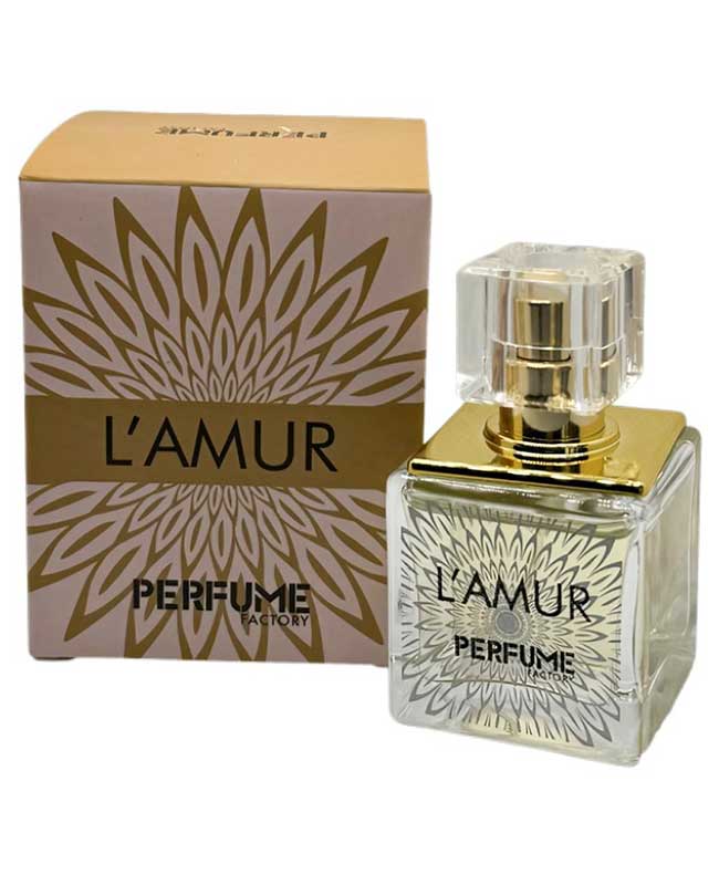 ادوپرفیوم زنانه لالیک لامور پرفیوم فکتوری PERFUME FACTORY حجم 30 میل