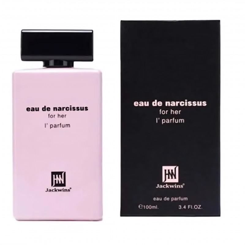 ادکلن زنانه نارسیسو رودریگز فور هر صورتی (جعبه مشکی) جانوین (Johnwin Narciso Rodriguez for Her Eau de Parfum)