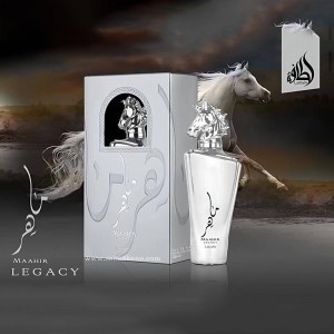 عطر ادکلن عربی ماهر نقره ای Maahir Legacy
