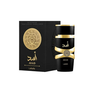ادو پرفیوم مردانه لطافه مدل اسد مشابه ساواج الکسیر