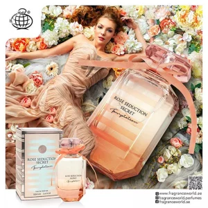 ادکلن زنانه ویکتوریا سکرت بامب شل سداکشن ادو پرفیوم فراگرنس ورد تمپتیشن (Fragrance World Victoria&#39;s Secret Bombshell Seduction Eau de Parfum)