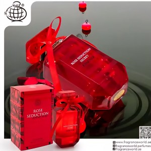 ادکلن رز سداکشن سکرت اسنس (رایحه ویکتوریا سکرت بامب شل اینتنس) زنانه فراگرنس ورد – Rose seduction secret essence