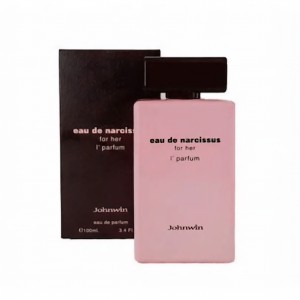 ادکلن زنانه نارسیسو رودریگز فور هر صورتی (جعبه مشکی) جانوین (Johnwin Narciso Rodriguez for Her Eau de Parfum)