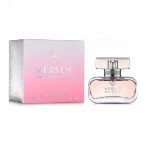 عطر ادکلن زنانه فرگرانس ورد ورساچه کریستال برایت ( ورساچه صورتی ) 100میل Fragrance World Versus Bright Crystal