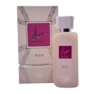 ادکلن حیاتی رز صورتی فراگرنس ورد زنانه 100 میل (Hayaati Fragrance world)
