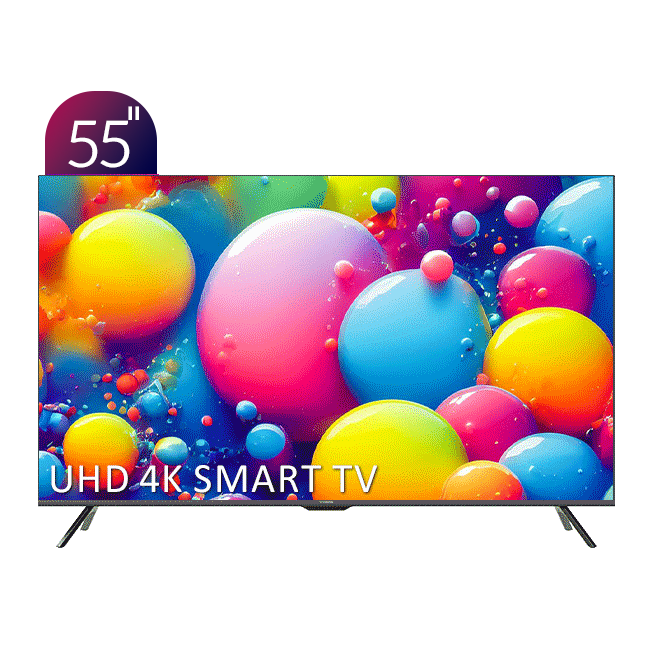 تلویزیون UHD 4K هوشمند ایکس ویژن سری 7 مدل 55XYU785 سایز 55 اینچ