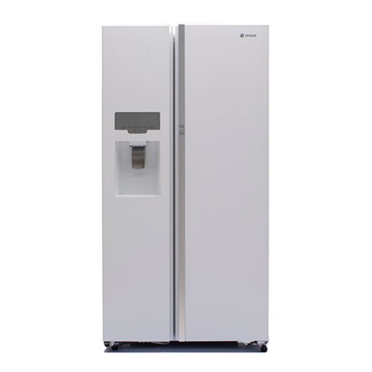 یخچال و فریزر ساید بای ساید 32 فوت اسنوا مدل SN8-3032GW