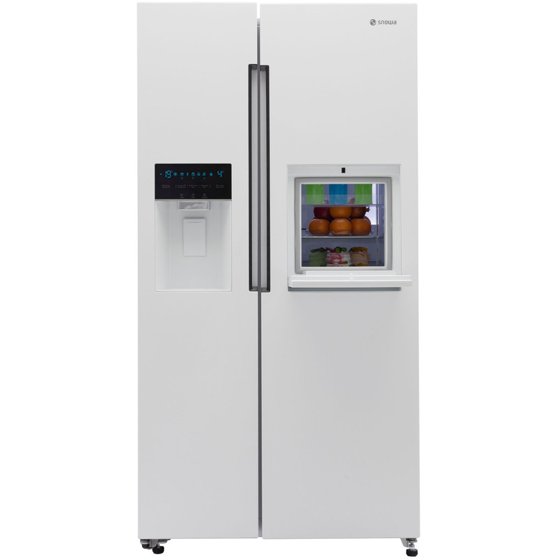 یخچال و فریزر ساید بای ساید 32 فوت اسنوا مدل S2Di-M210-W