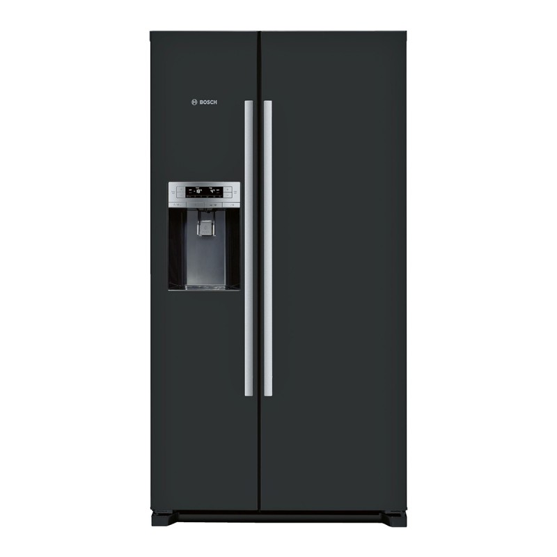 یخچال ساید بای ساید بوش 29 فوت مشکی مدل KAD90VB204