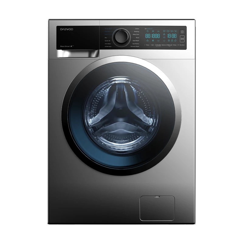 ماشین لباسشویی اتوماتیک دوو مدل LM-861SB ظرفیت 8 کیلوگرم