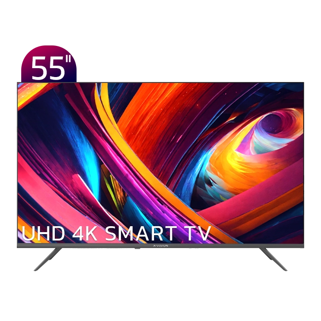 تلویزیون UHD 4K هوشمند ایکس ویژن مدل 55XYU705 سایز 55 اینچ