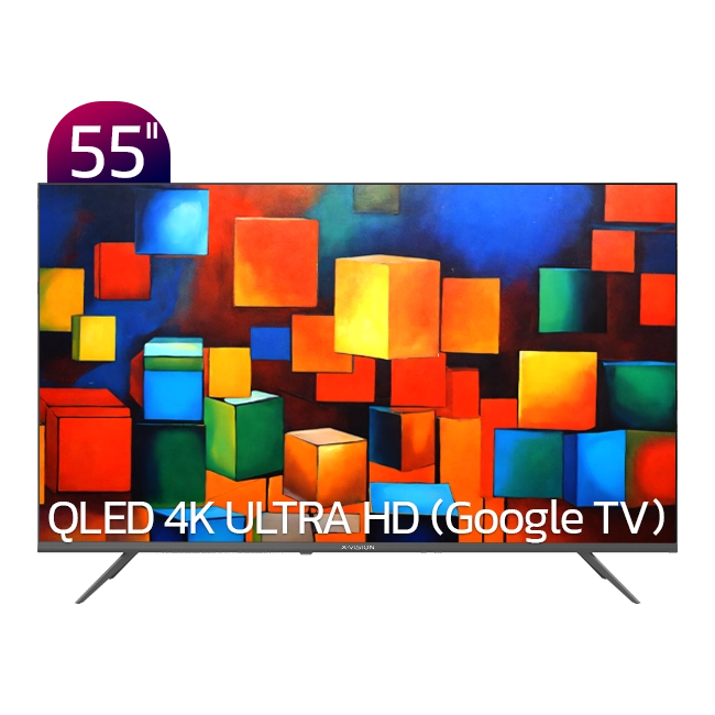 تلویزیون QLED UHD 4K هوشمند ایکس ویژن مدل 55XYU800 سایز 55 اینچ