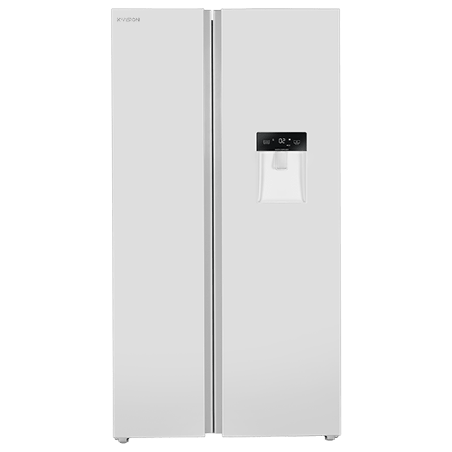 یخچال و فریزر ساید بای ساید 28 فوت ایکس ویژن مدل TS552