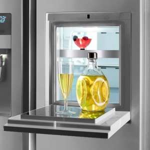 یخچال و فریزر ساید بای ساید 32 فوت اسنوا مدل SN8-2032SS