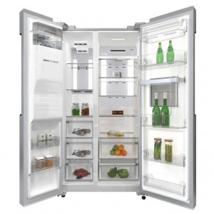 یخچال و فریزر ساید بای ساید 32 فوت اسنوا مدل S2Di-M210-W