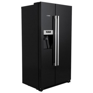 یخچال ساید بای ساید بوش 29 فوت مشکی مدل KAD90VB204
