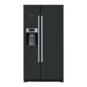 یخچال ساید بای ساید بوش 29 فوت مشکی مدل KAD90VB204
