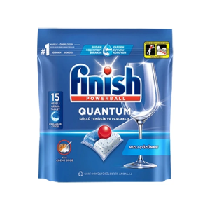 قرص ماشین ظرفشویی فینیش مدل کوانتوم بسته 15 عددی