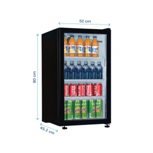یخچال 5 فوت شوکیس ایستکول مدل TM-4294-CS