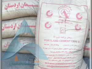 سیمان سیاه تیپ  دو   اردستان سرویس  100 تایی خاور