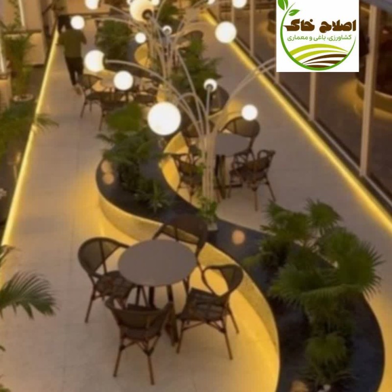 اجرای انواع باغ رستوران وکافه رستوران