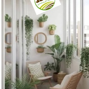 طراحی واجرا بالکن زنده