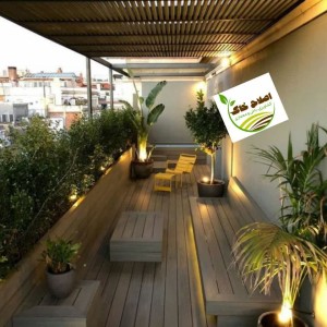 طراحی واجرا بالکن زنده