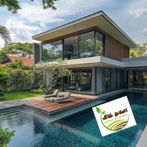 طراحی واحداث انواع باغ ویلا های بزرگ وکوچک