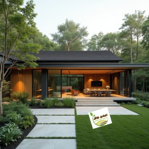 طراحی واحداث انواع باغ ویلا های بزرگ وکوچک