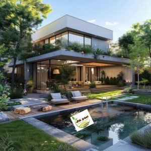 طراحی واحداث انواع باغ ویلا های بزرگ وکوچک