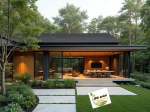 طراحی واجرای باغ ویلا