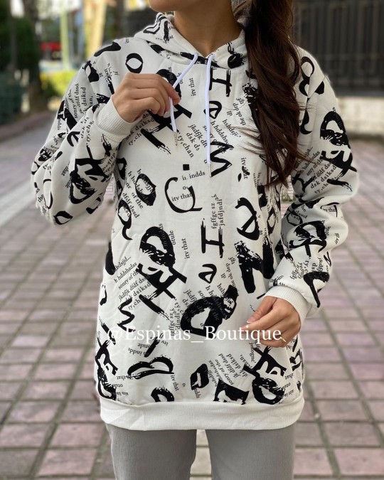 هودی تو کرکی کلاه دار نوشته انگلیسی