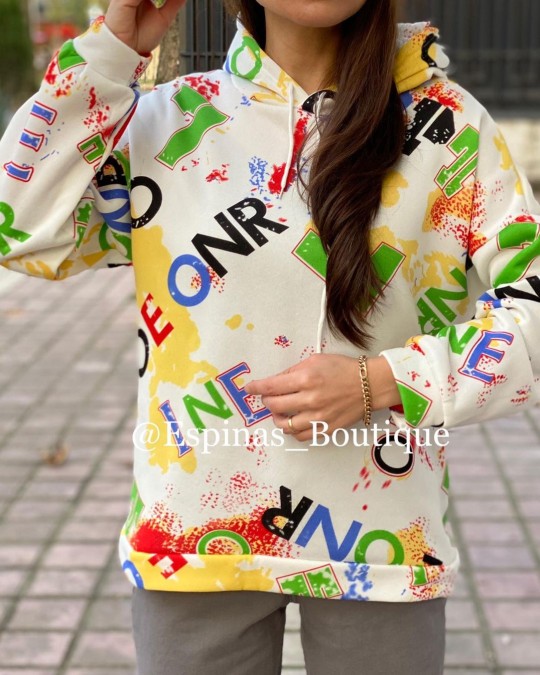 هودی تو کرکی کلاه دار نوشته انگلیسی