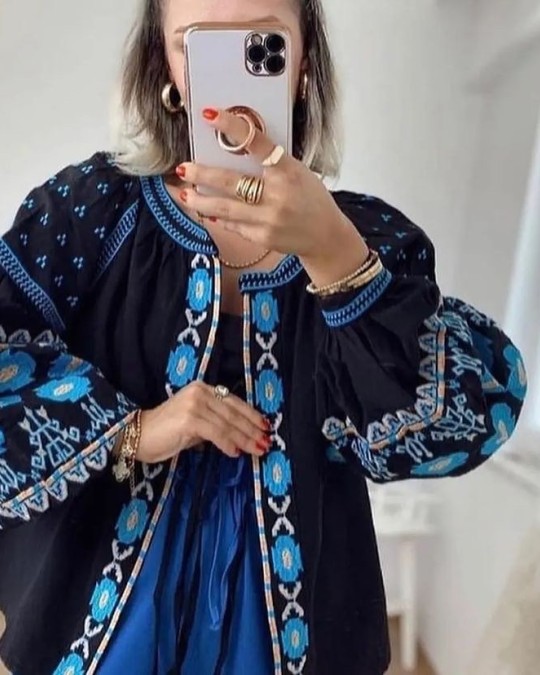 کت شومیزی گلدوزی 1798