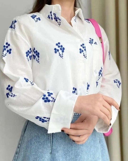 شومیز گلدوزی کد 2390