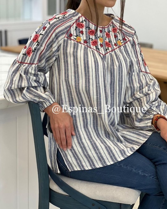 بلوز مجلسی گلدوزی شده کد 5419