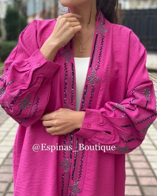 مانتو مجلسی لوکس پولکدوزی مدل زمرد کد 1413