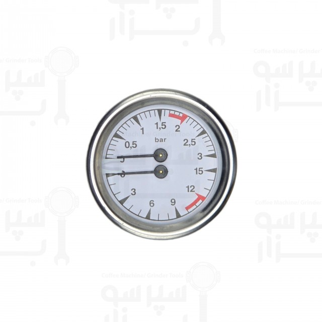منومتر بویلر دو عقربه فائما ۳-۰ بار ۱۶-۰ بار