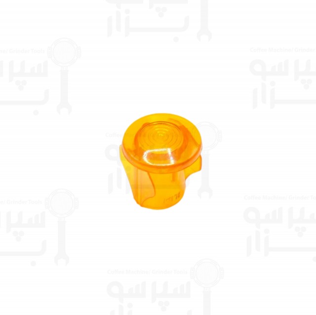 پوشش پلاستیکی روی چراغ لد رنگ نارنجی قطر سر ۱۴ میلیمتر برازیلیا / وی بی ام