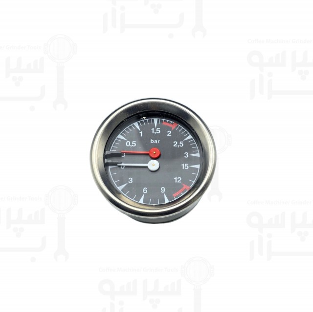 منومتر / مانومتر پمپ ۲ عقربه سنرمو مدل روما رزوه ۱/۸ قطر بدنه ۶۰ میلیمتر اوریجینال