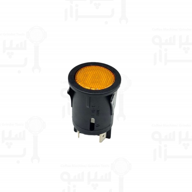 دکمه فشاری گرد روشن و خاموش برازیلیا