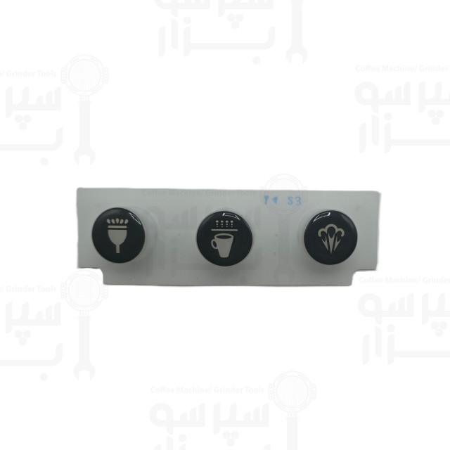 کاور ژله ای روی کیپد ۳ دکمه ویکتوریا آردوینو اورجینال