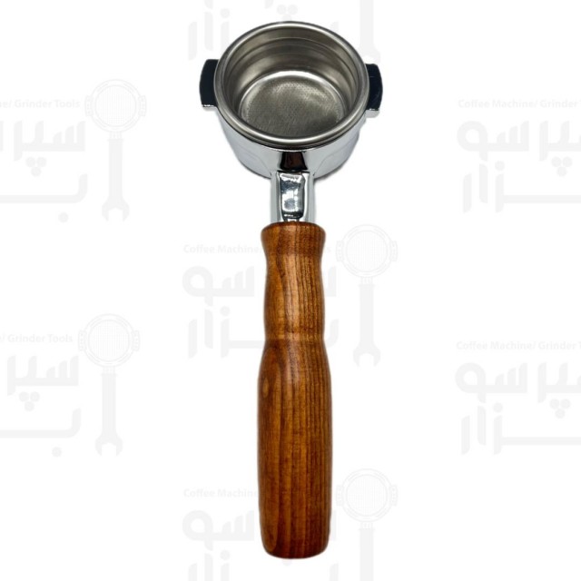 پرتافیلتر نیکد لا مارزوکو با بسکت 21 گرمی و دسته چوب گردو قابل استفاده برای انواع فائما، فوتورمت