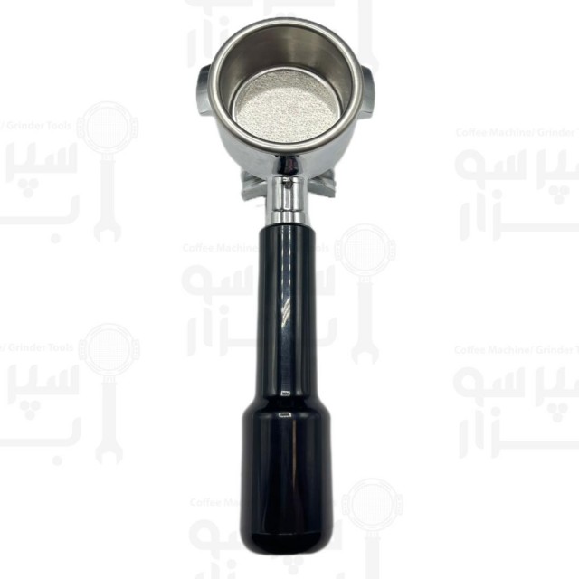 پرتافیلتر لاسپازیاله ۲کاپ کامل با ناودانی و دستگیره مشکی