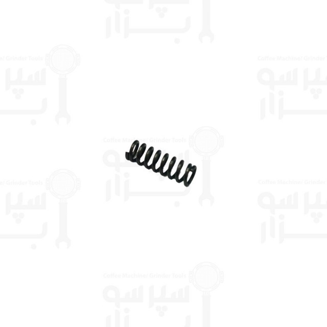 فنر پشت اهرم تخلیه کننده لوله خروجی فاما قطر فنر ۷ میلیمتر طول ۲۰ میلیمتر