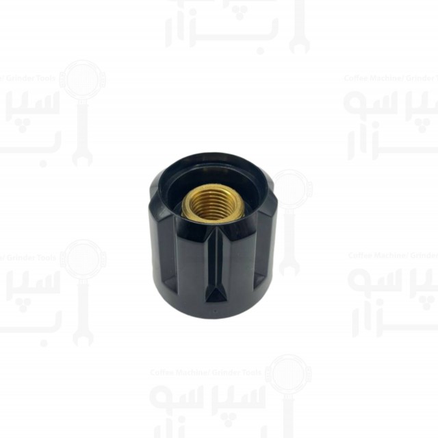 دستگیره شیر آب و بخار فائما نو استاپ / لامارزوکو با حلقه مشکی بدون پلاک