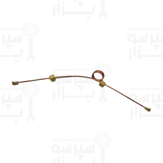 لوله مسی اتصال منومتر / مانومتر به بویلر قطر ۱٫۲۷ میلیمتر طول ۵۰۰ میلیمتر