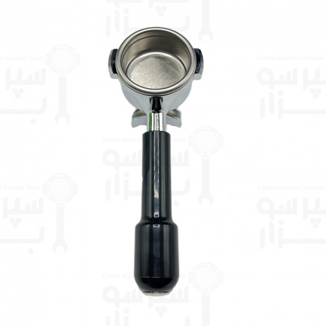 پرتافیلتر ۲کاپ کامل دالاکورته شامل بسکت ۱۴/۱۶ گرمی و ناودانی و دستگیره مشکی